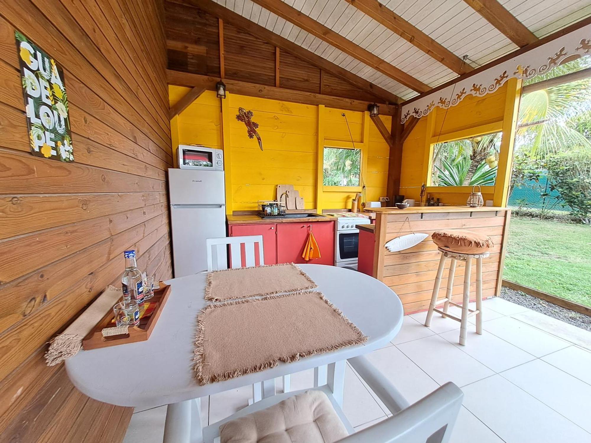 Yuka Lodge - Bungalow Prive Avec Jardin En Pleine Nature Sainte-Anne  Esterno foto