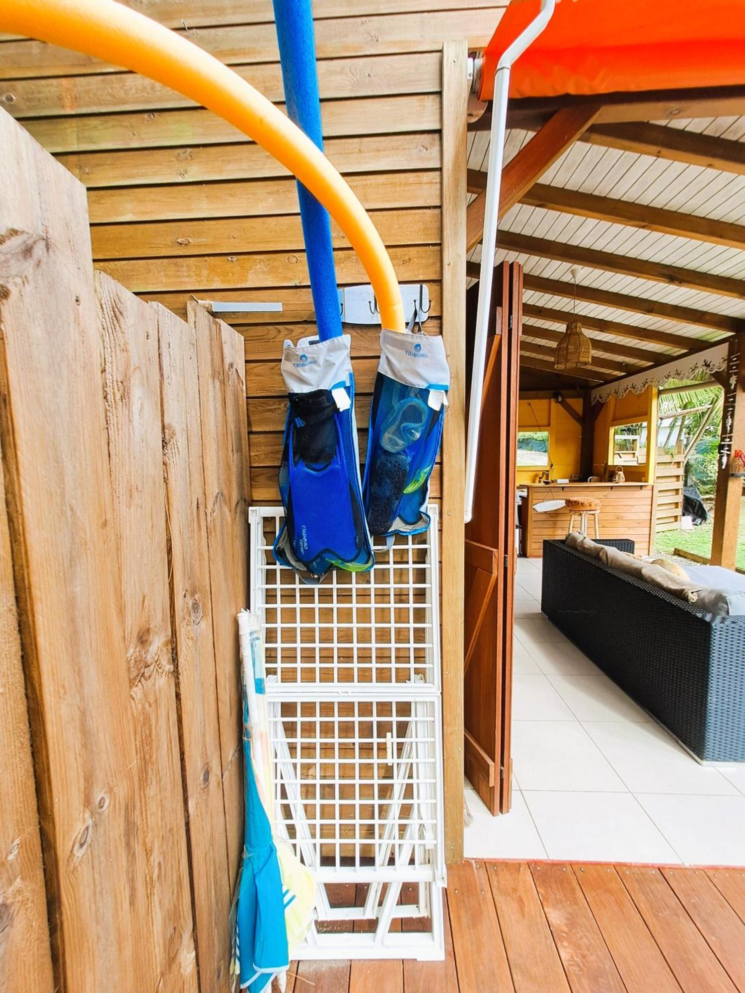 Yuka Lodge - Bungalow Prive Avec Jardin En Pleine Nature Sainte-Anne  Esterno foto