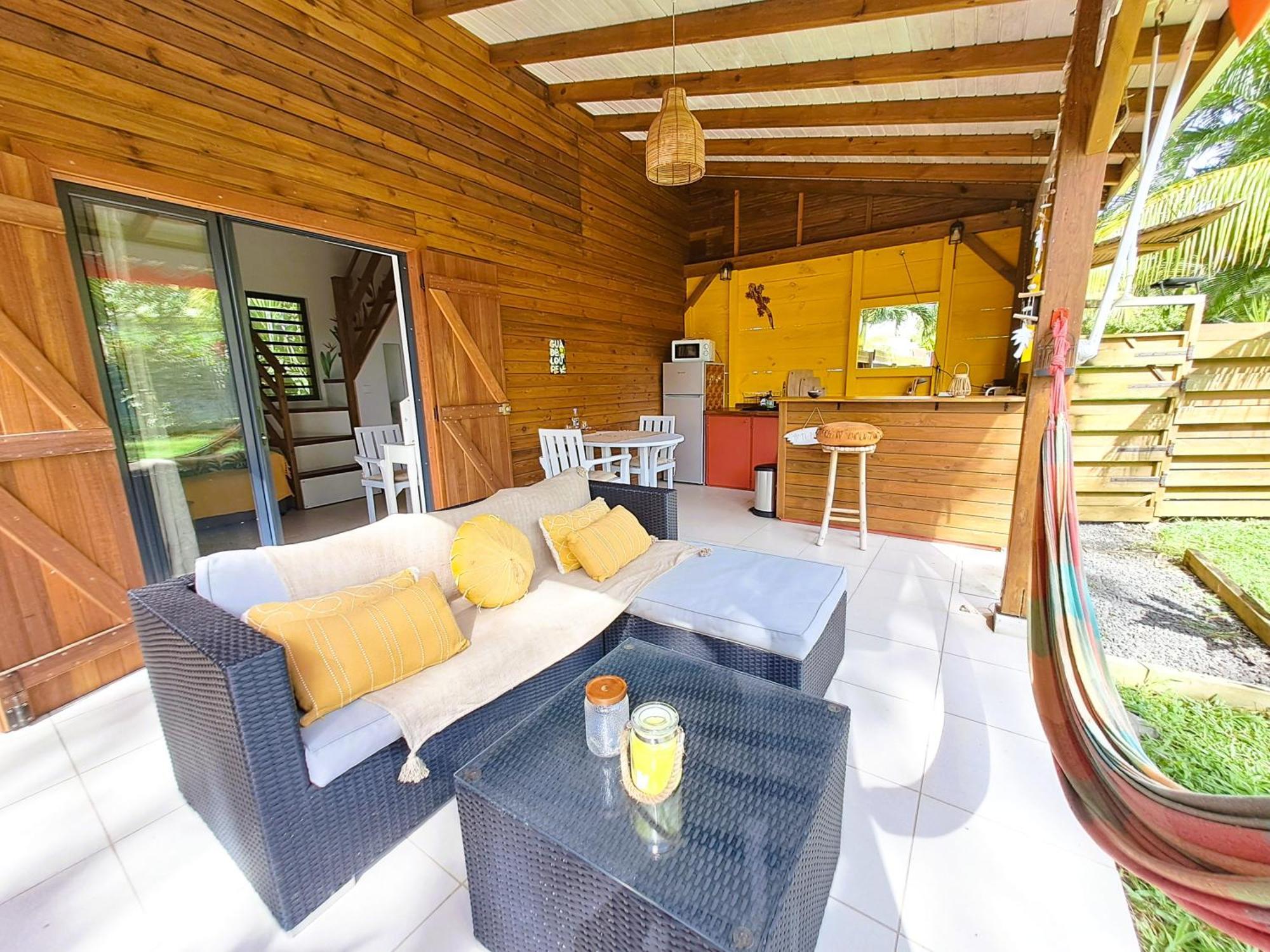 Yuka Lodge - Bungalow Prive Avec Jardin En Pleine Nature Sainte-Anne  Esterno foto
